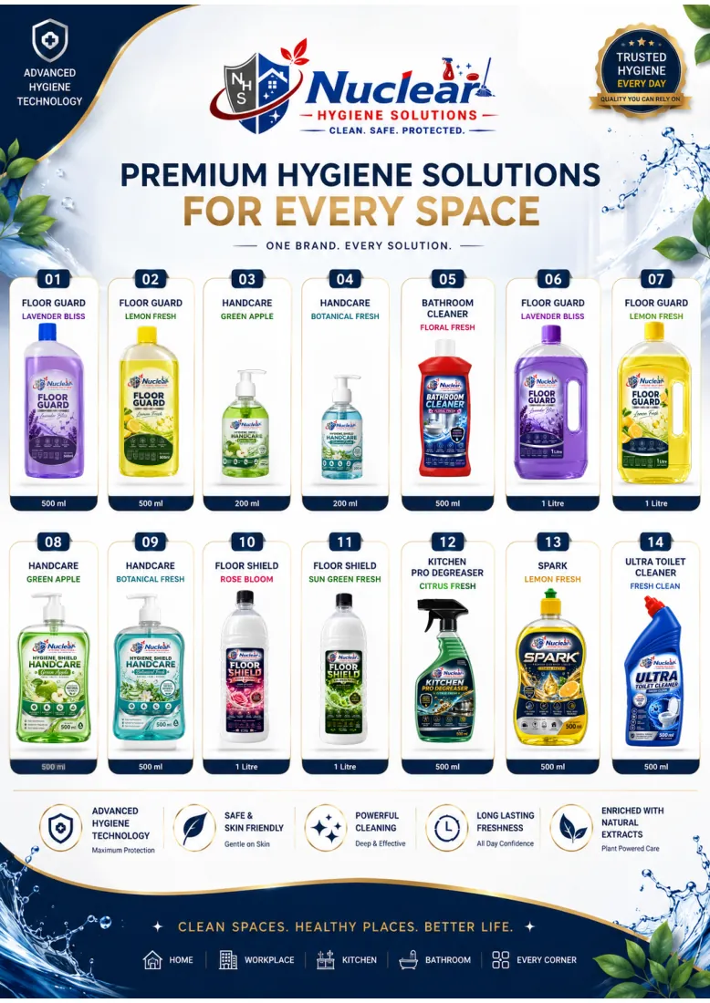Nuclear Hygiene Solutions packaging lookbook — page 12 of 13
